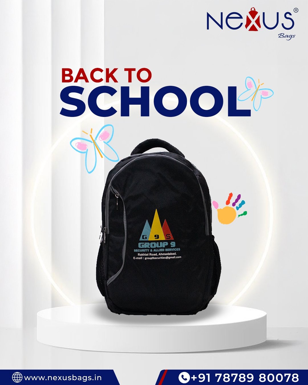 NexusBags - Trusted School bag manufacturer in India and reliable School bags supplier in India for students.