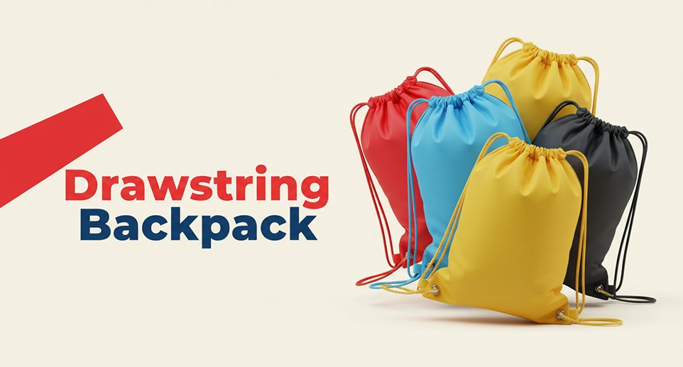 Drawstring Backpack Near Me Maharashtra offering lightweight and stylish bags