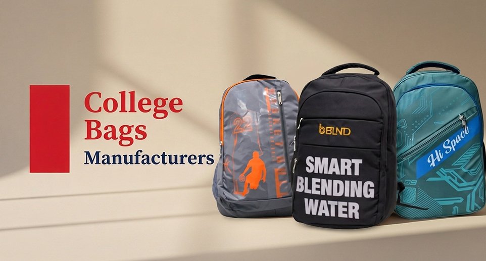 College Bag Manufacturers Ahmedabad: Stylish Bags for Students